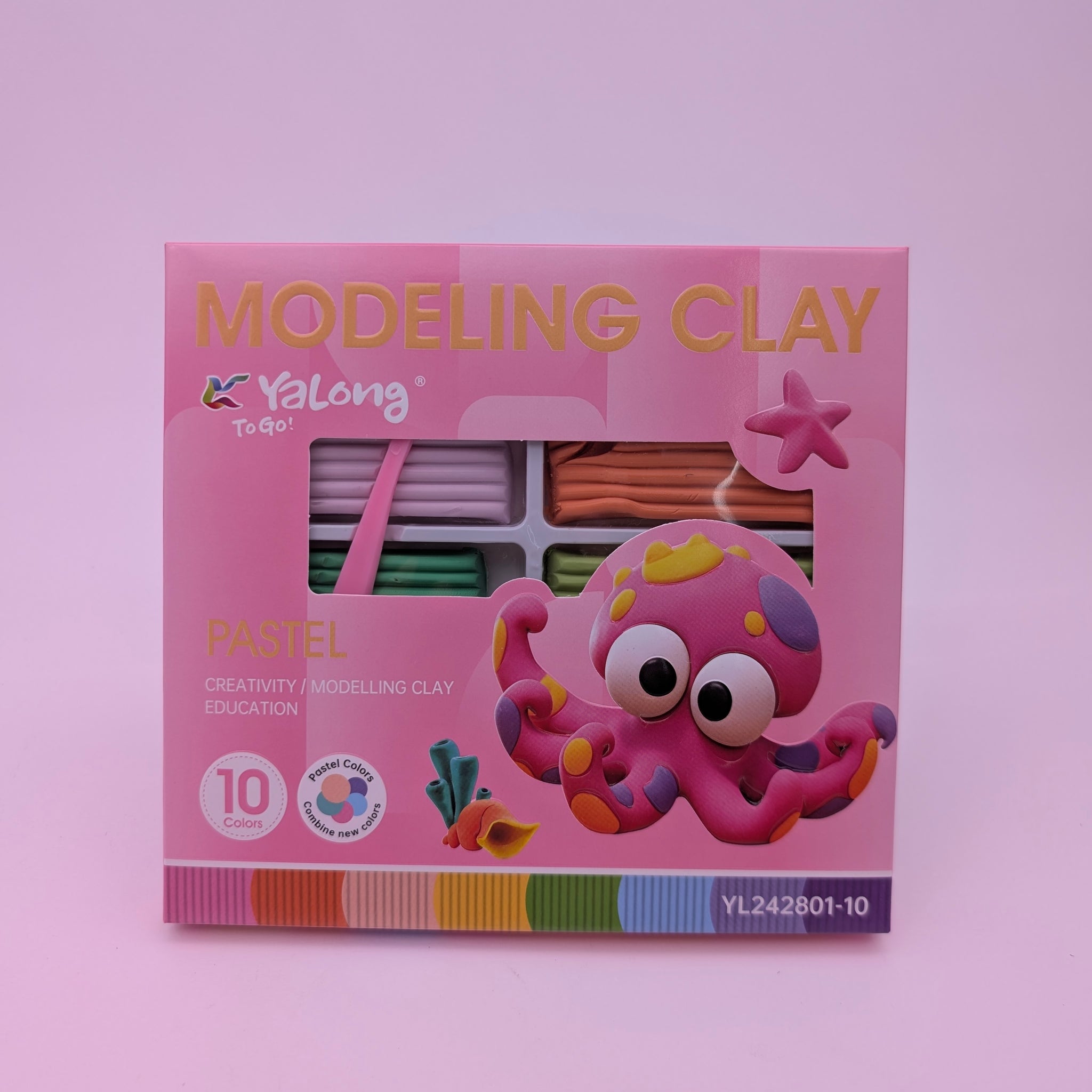 YALONG MODELING CLAY 10PCS