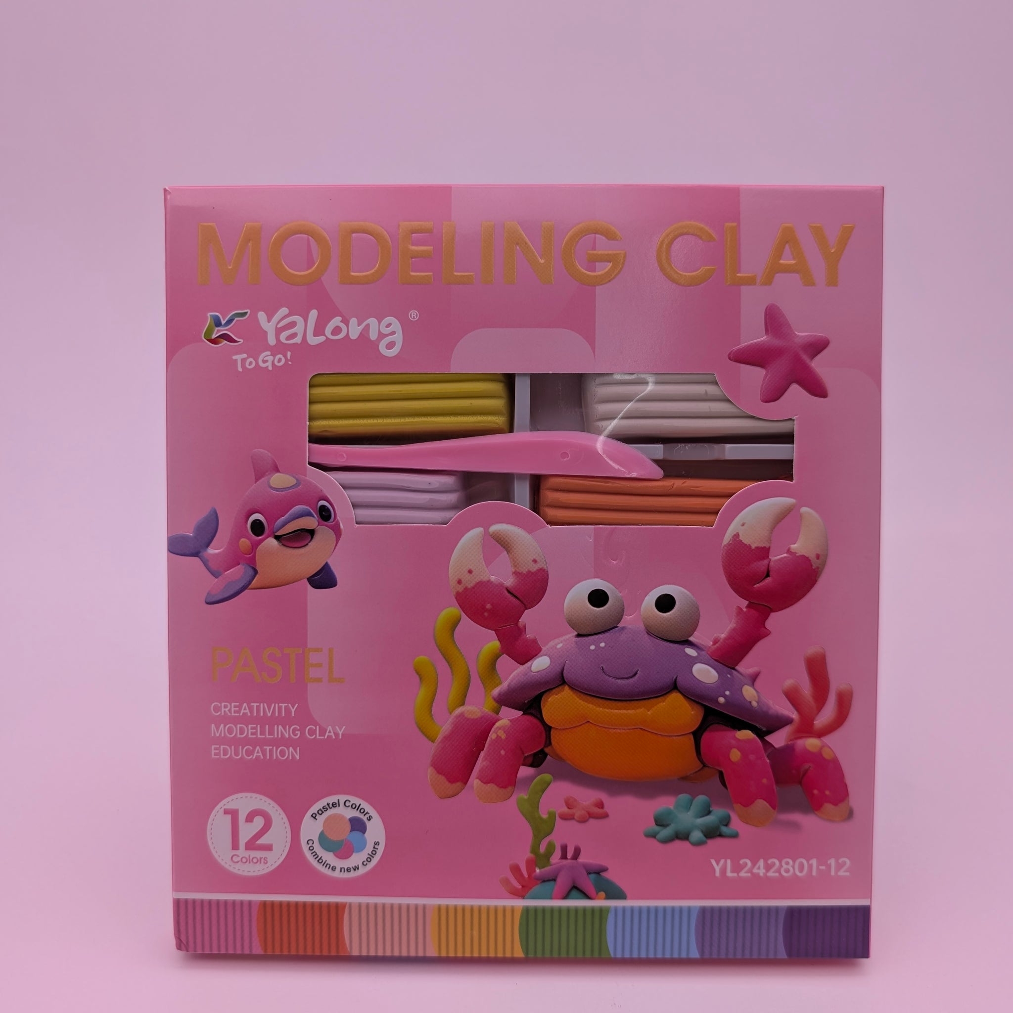 YALONG MODELING CLAY 12PCS