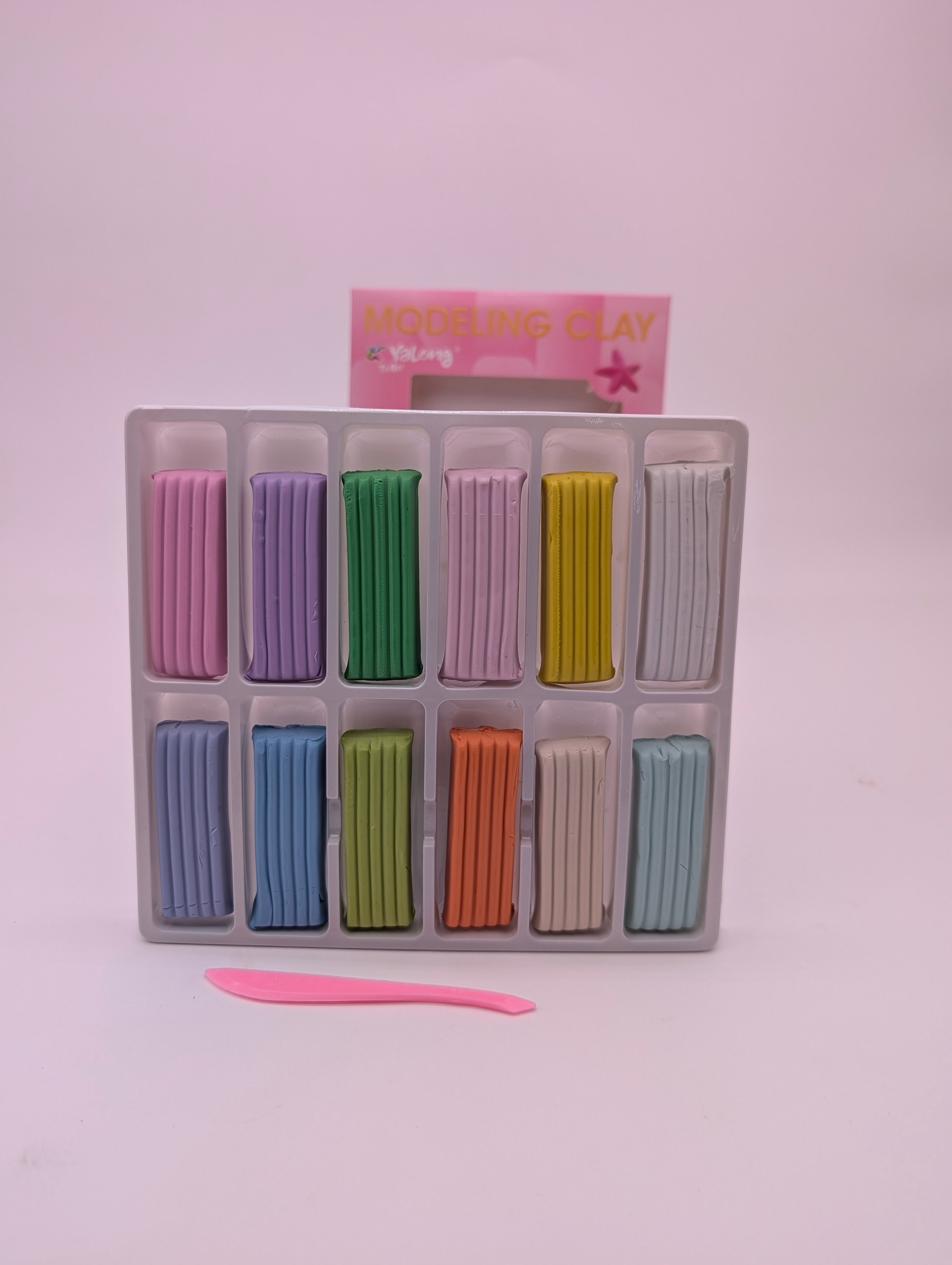 YALONG MODELING CLAY 12PCS