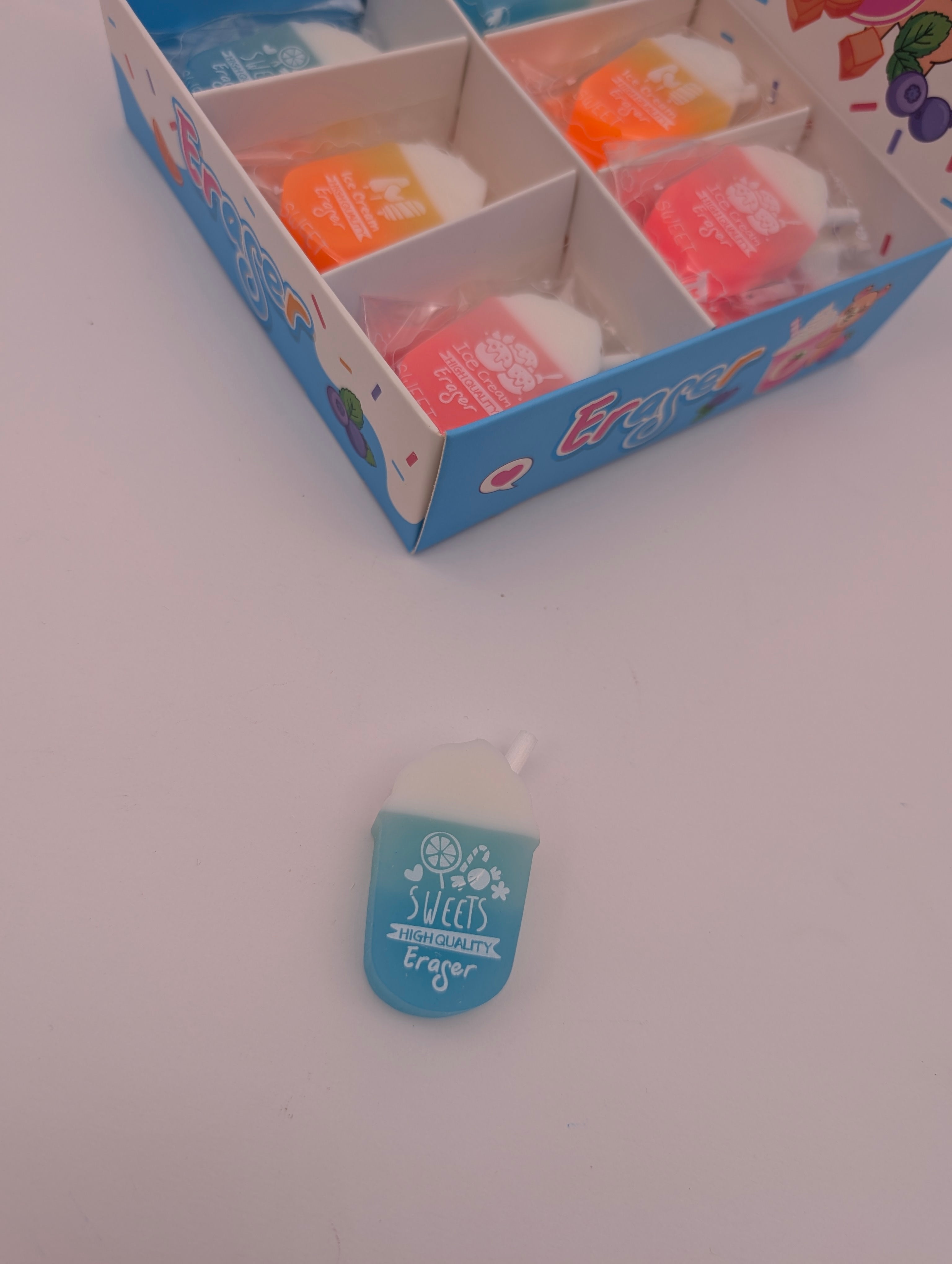 YALONG ICREAM SHAPE MULTICOLOUR ERASER