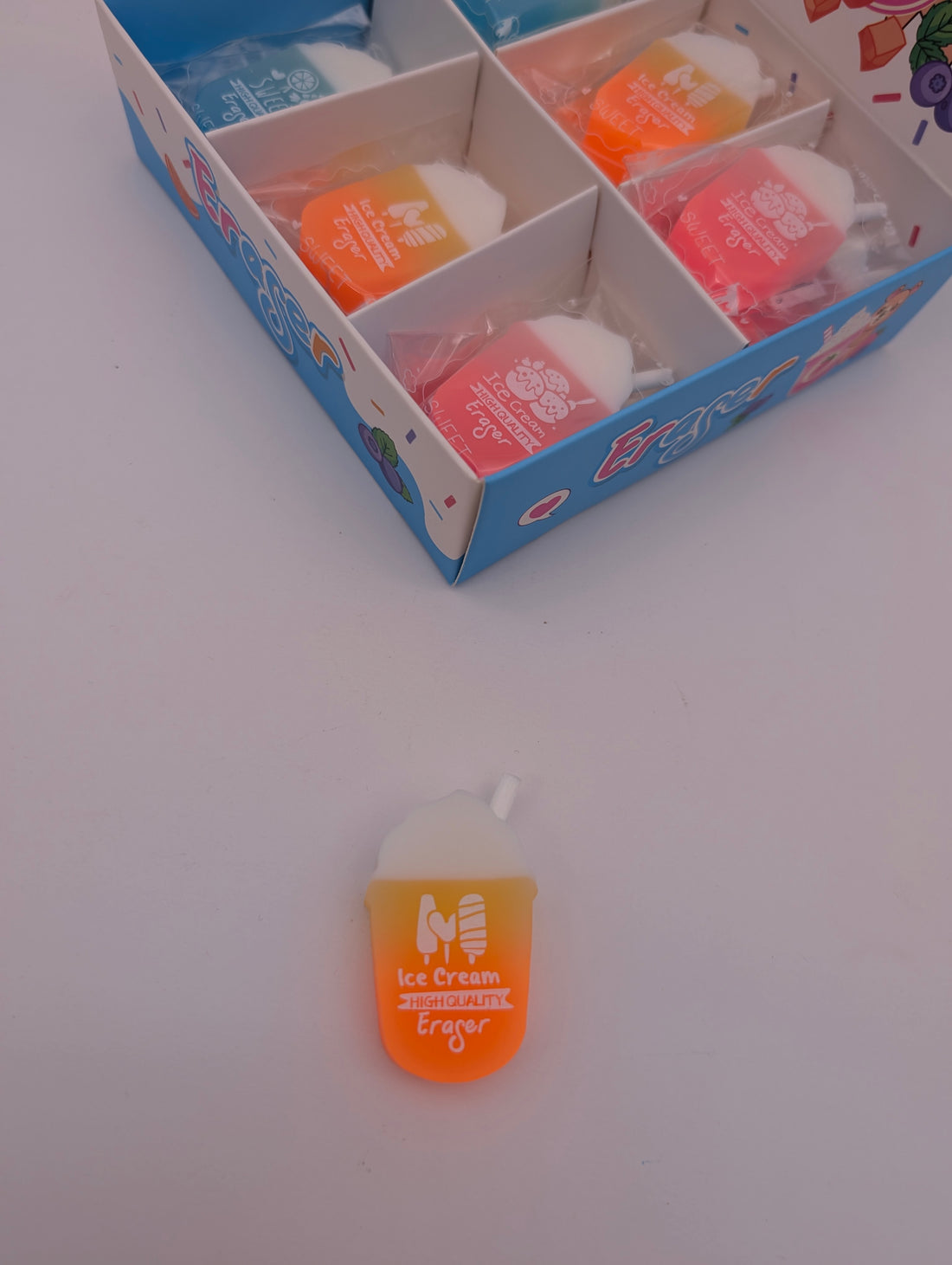 YALONG ICREAM SHAPE MULTICOLOUR ERASER