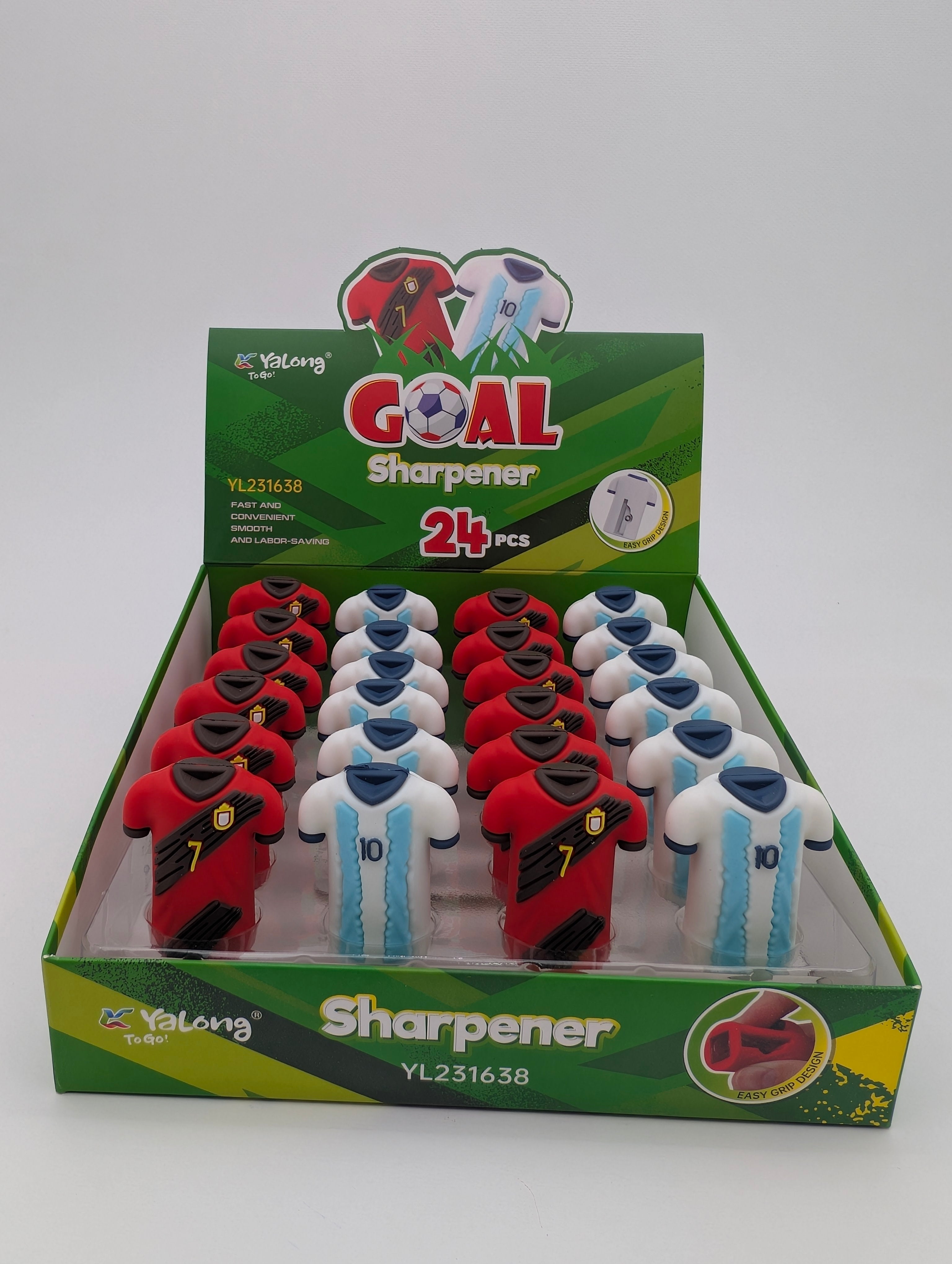 YALONG RONALDO&MESSI SHIRT SHAPE SHARPENER