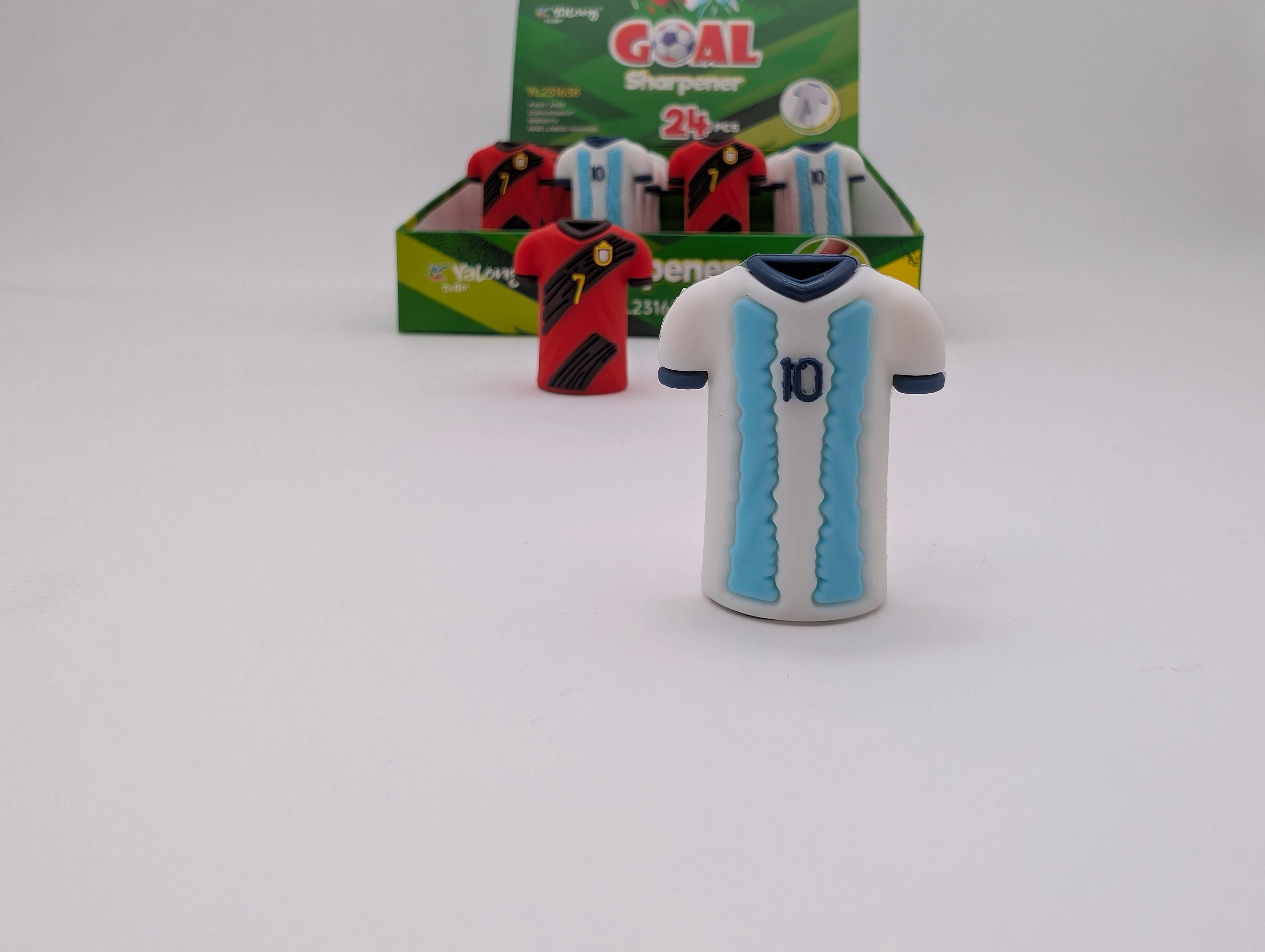 YALONG RONALDO&MESSI SHIRT SHAPE SHARPENER