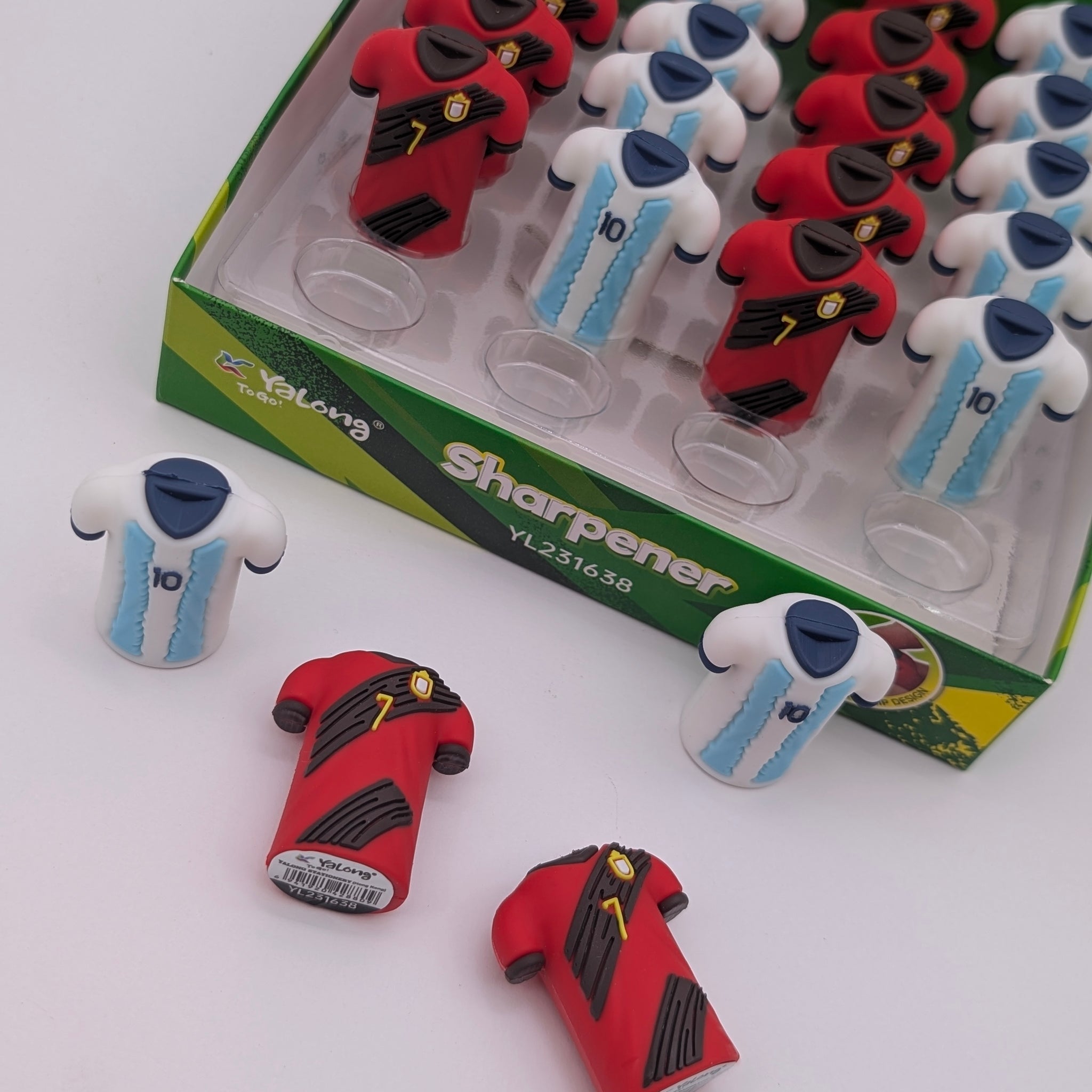 YALONG RONALDO&MESSI SHIRT SHAPE SHARPENER