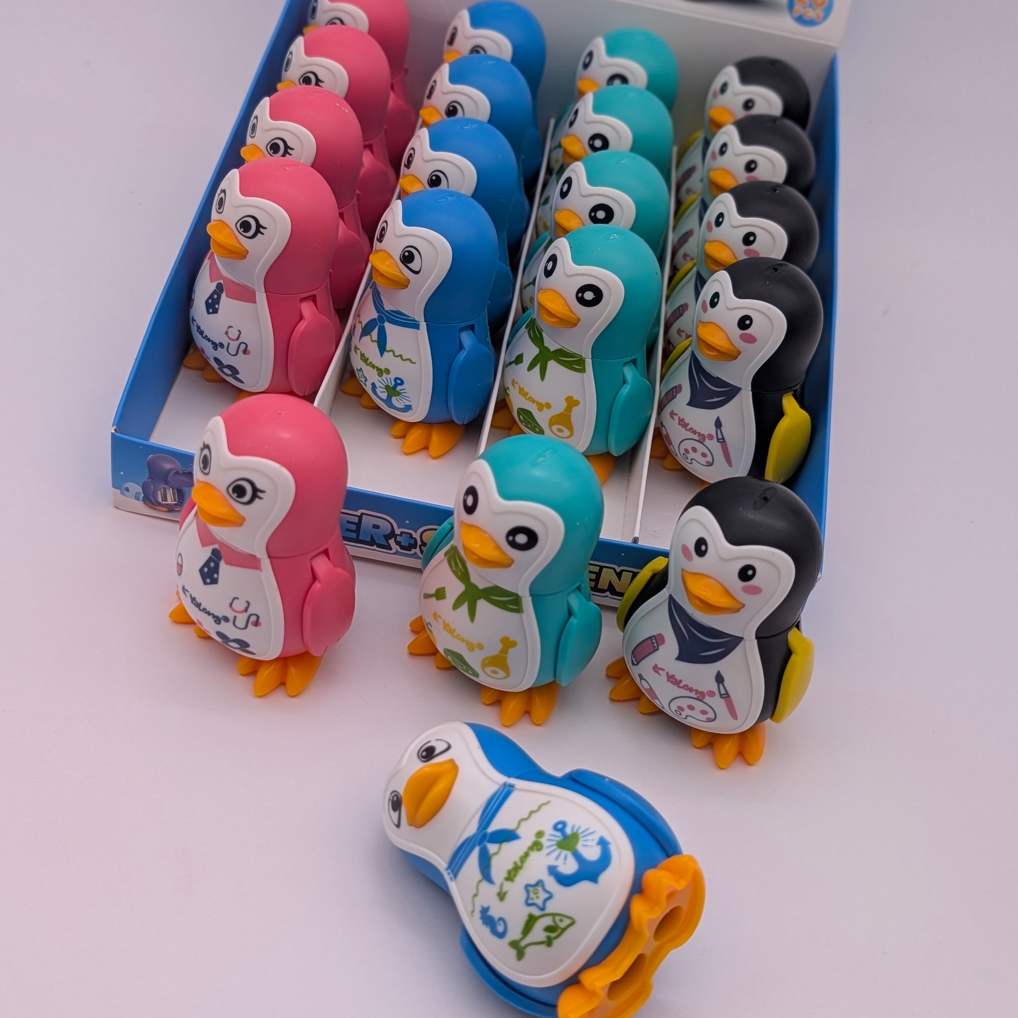 YALONG PENGUIN 2in1 SHARPENER & ERASER