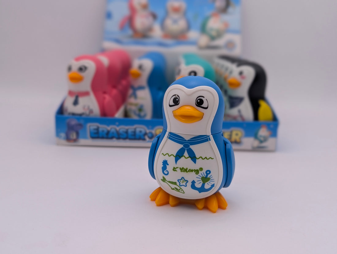YALONG PENGUIN 2in1 SHARPENER & ERASER