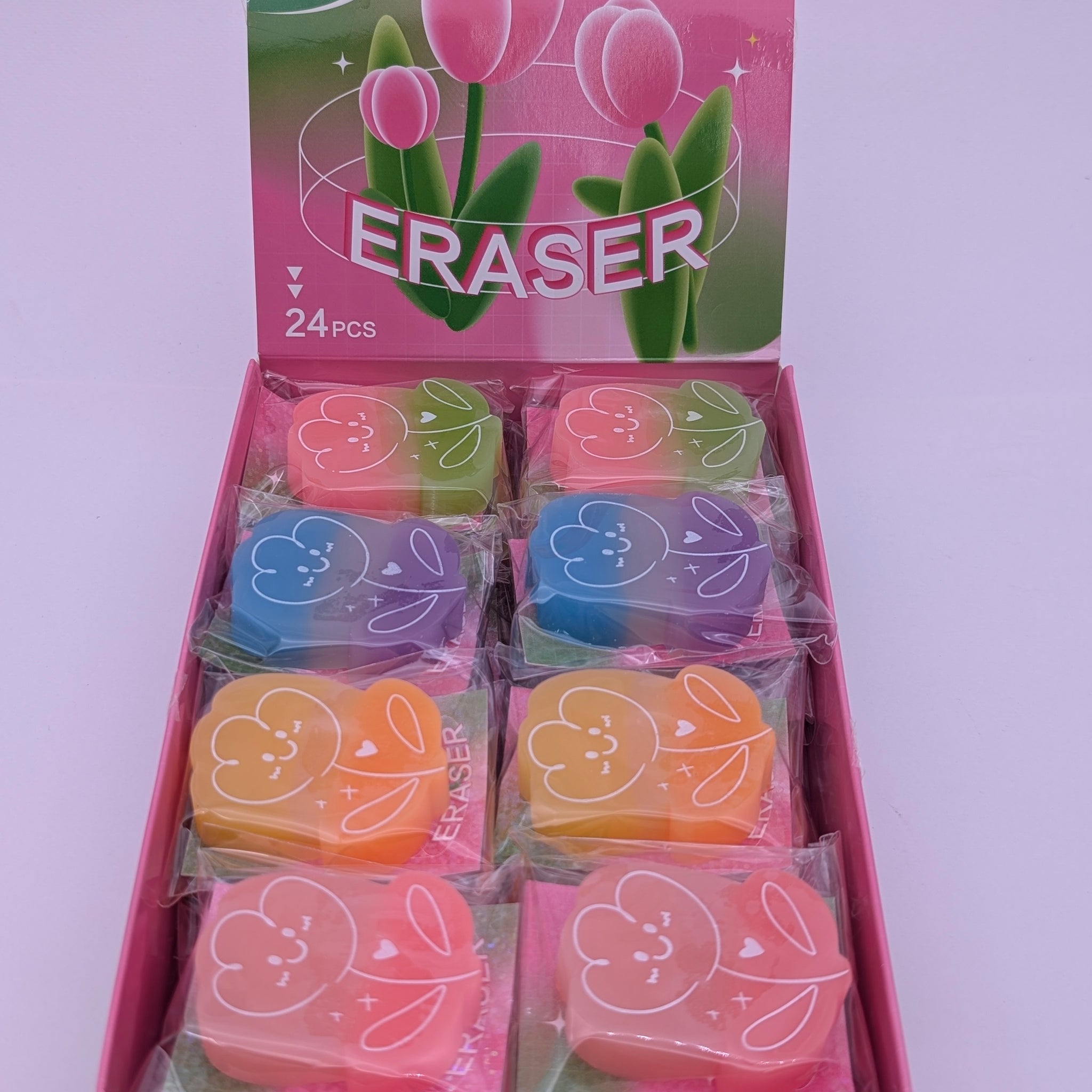YALONG FANCY FLOWER SHAPE ERASER