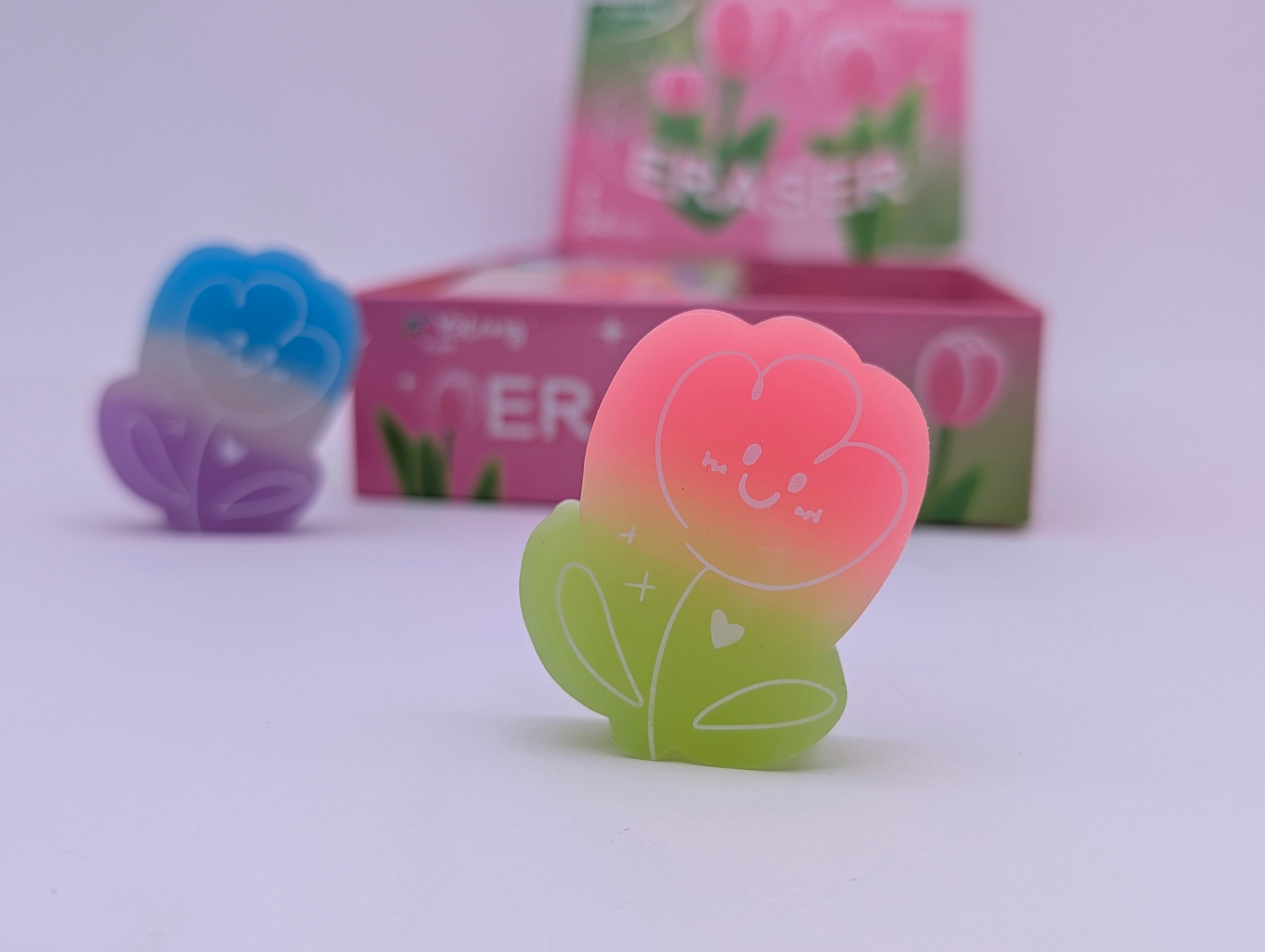 YALONG FANCY FLOWER SHAPE ERASER