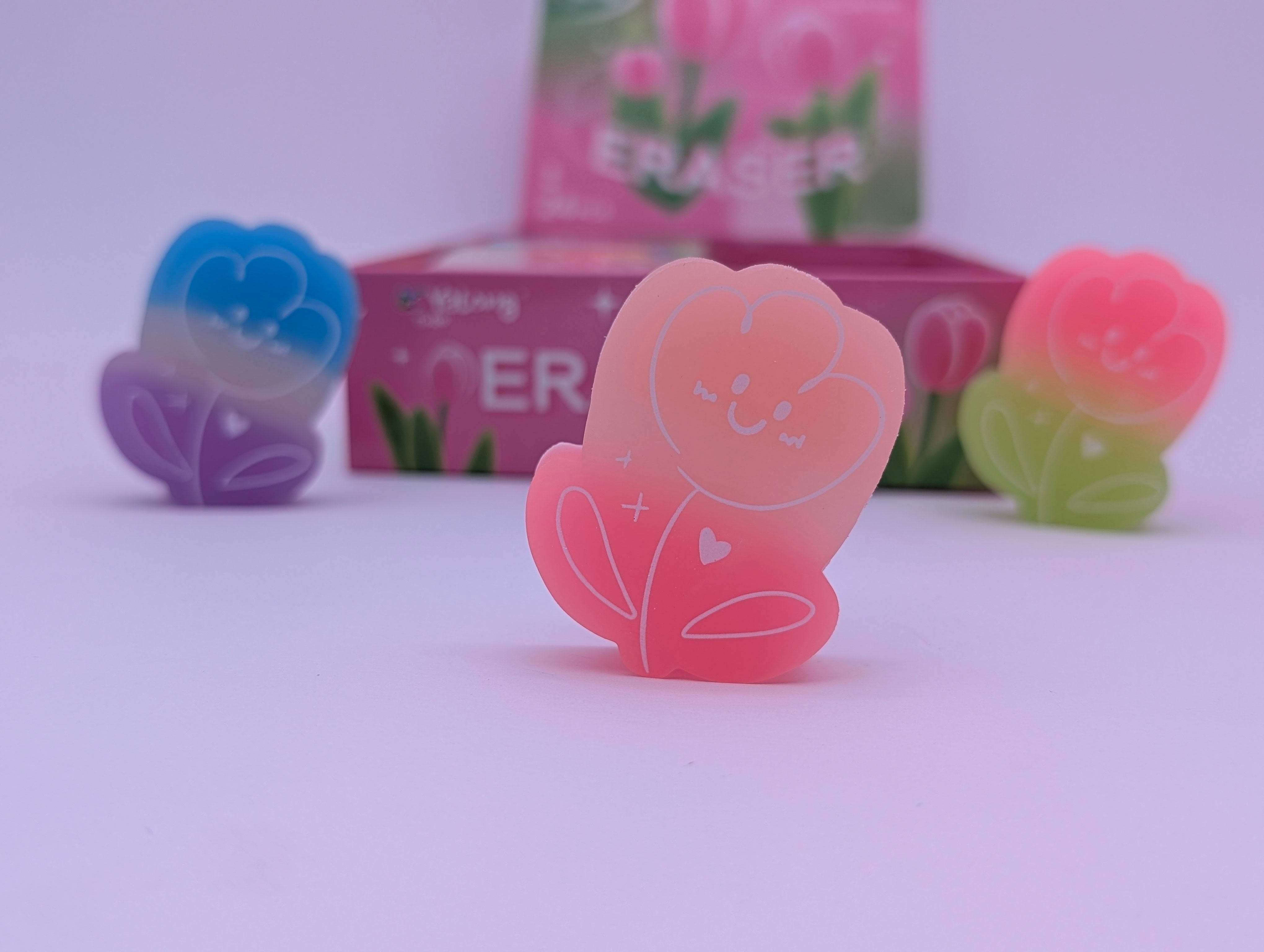 YALONG FANCY FLOWER SHAPE ERASER