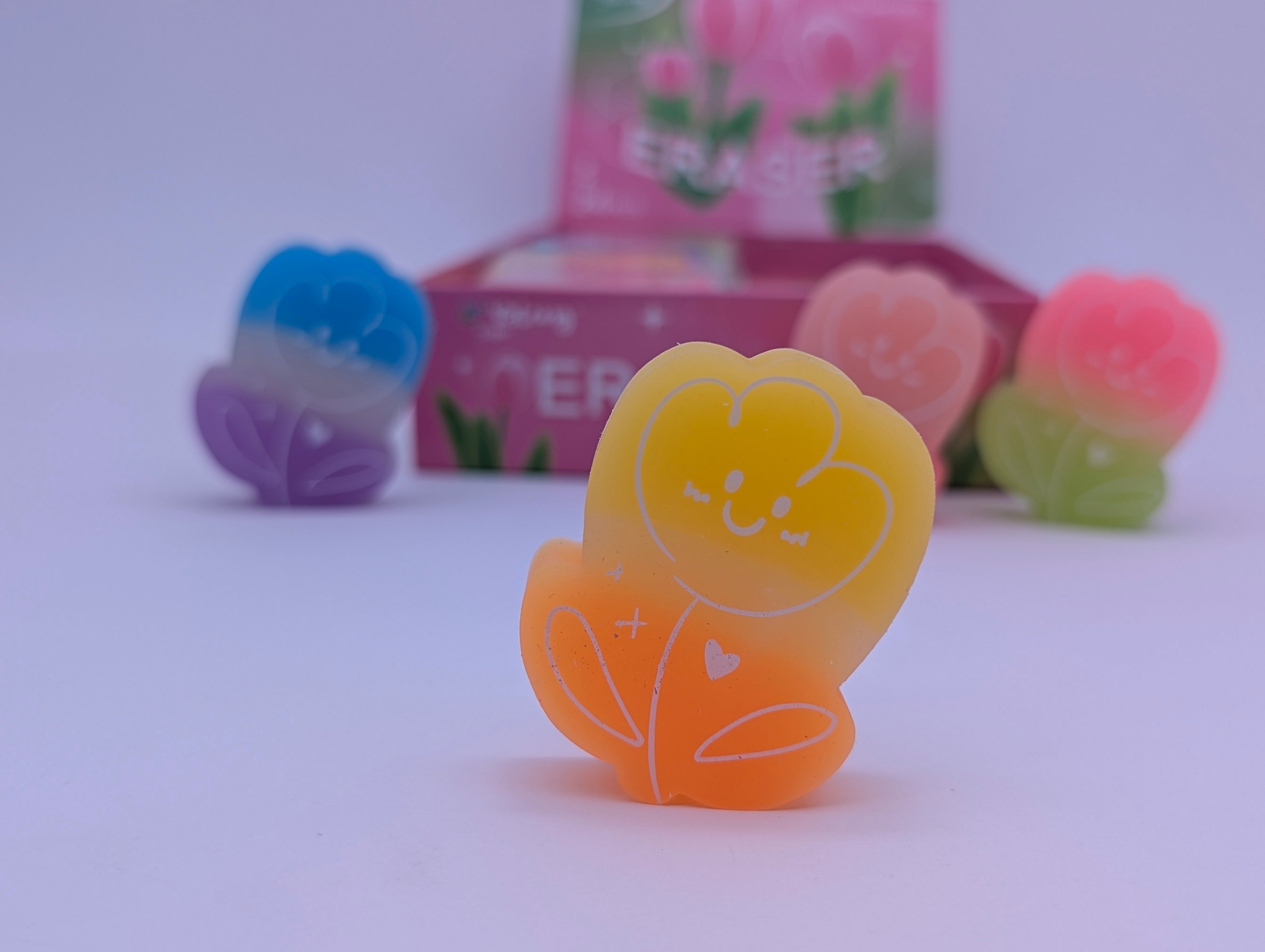 YALONG FANCY FLOWER SHAPE ERASER