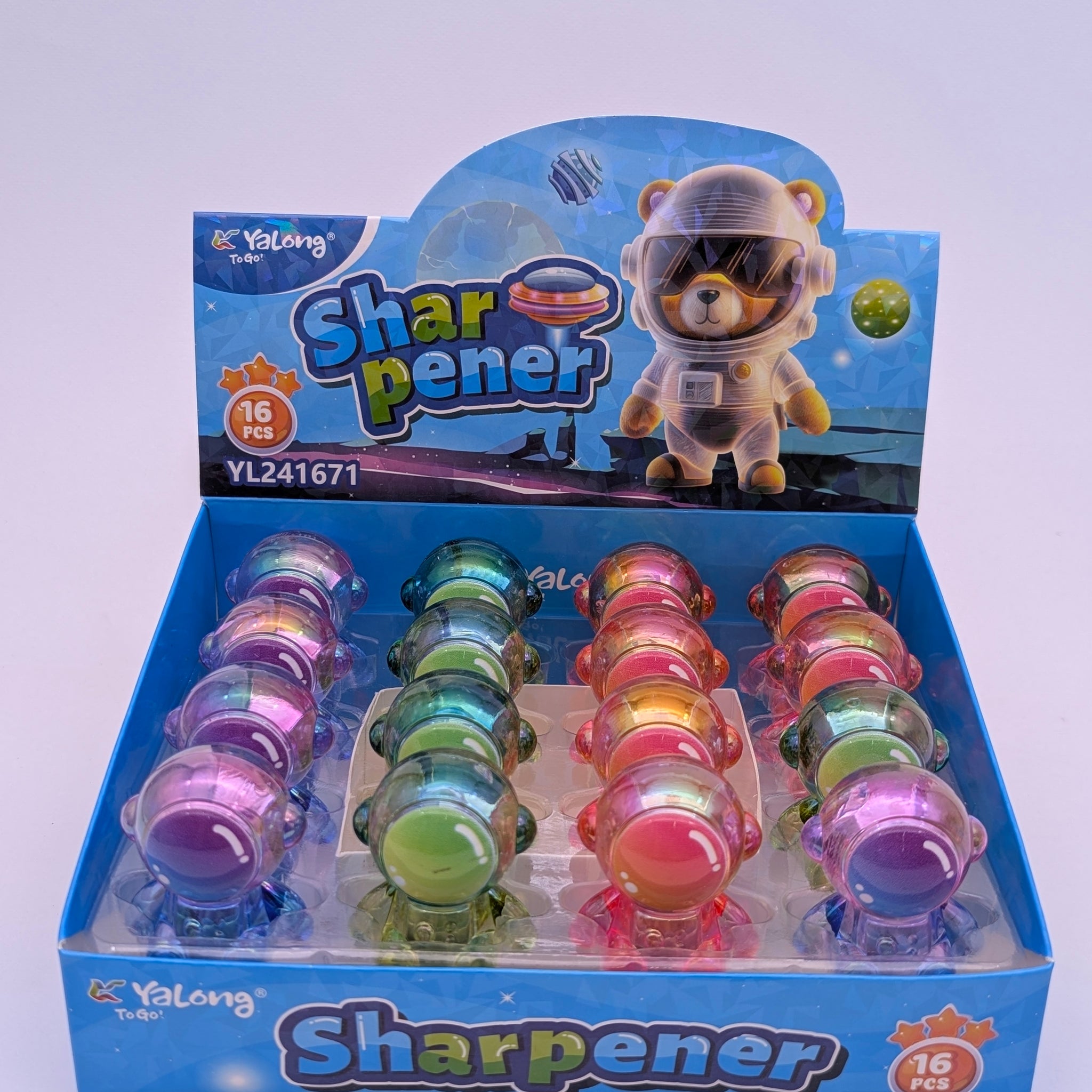 YALONG HOLOGRAPHIC SPACEMAN SHARPENER