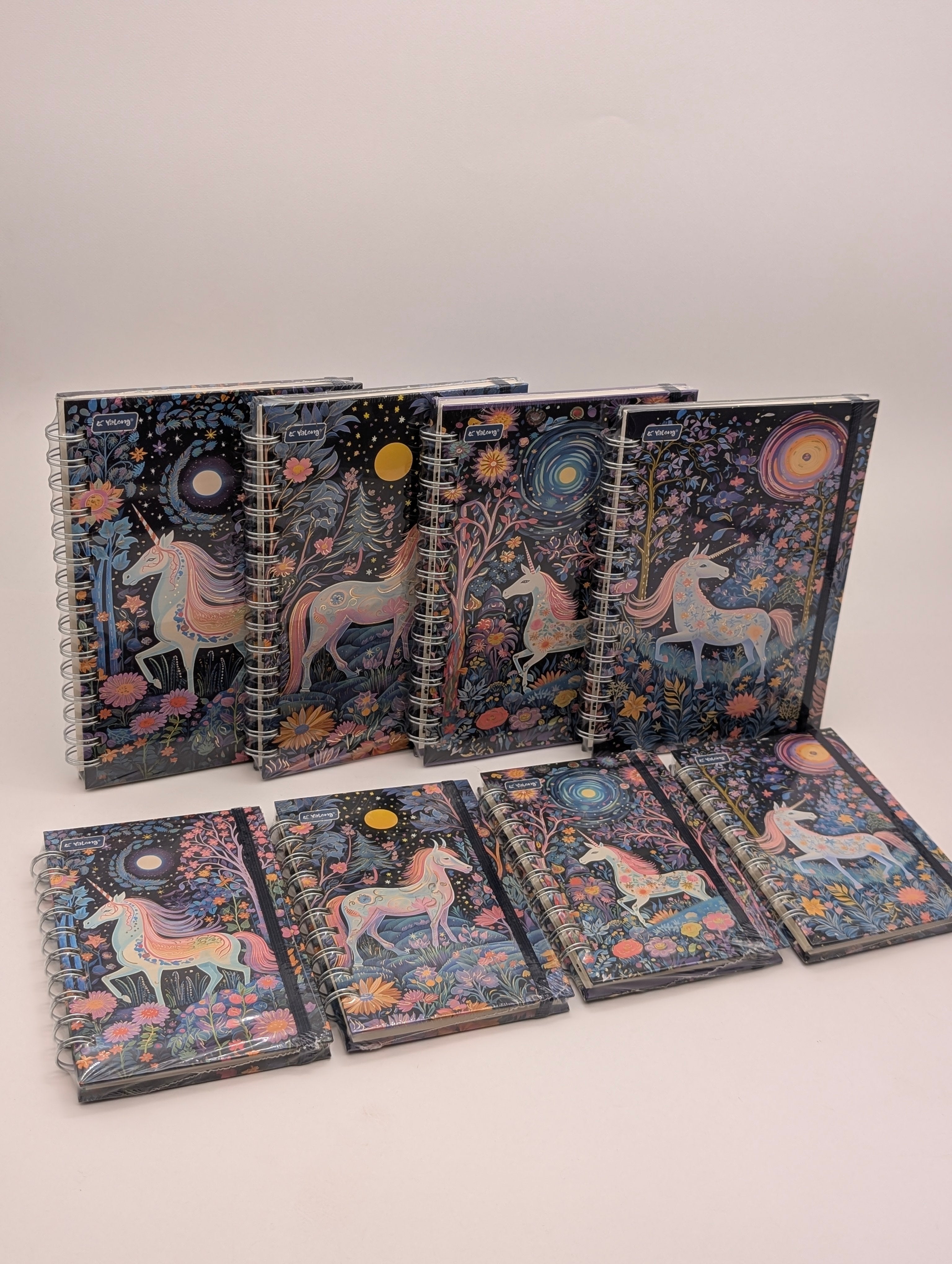 YALONG MAGICAL UNICORN SPIRAL NOTE BOOK