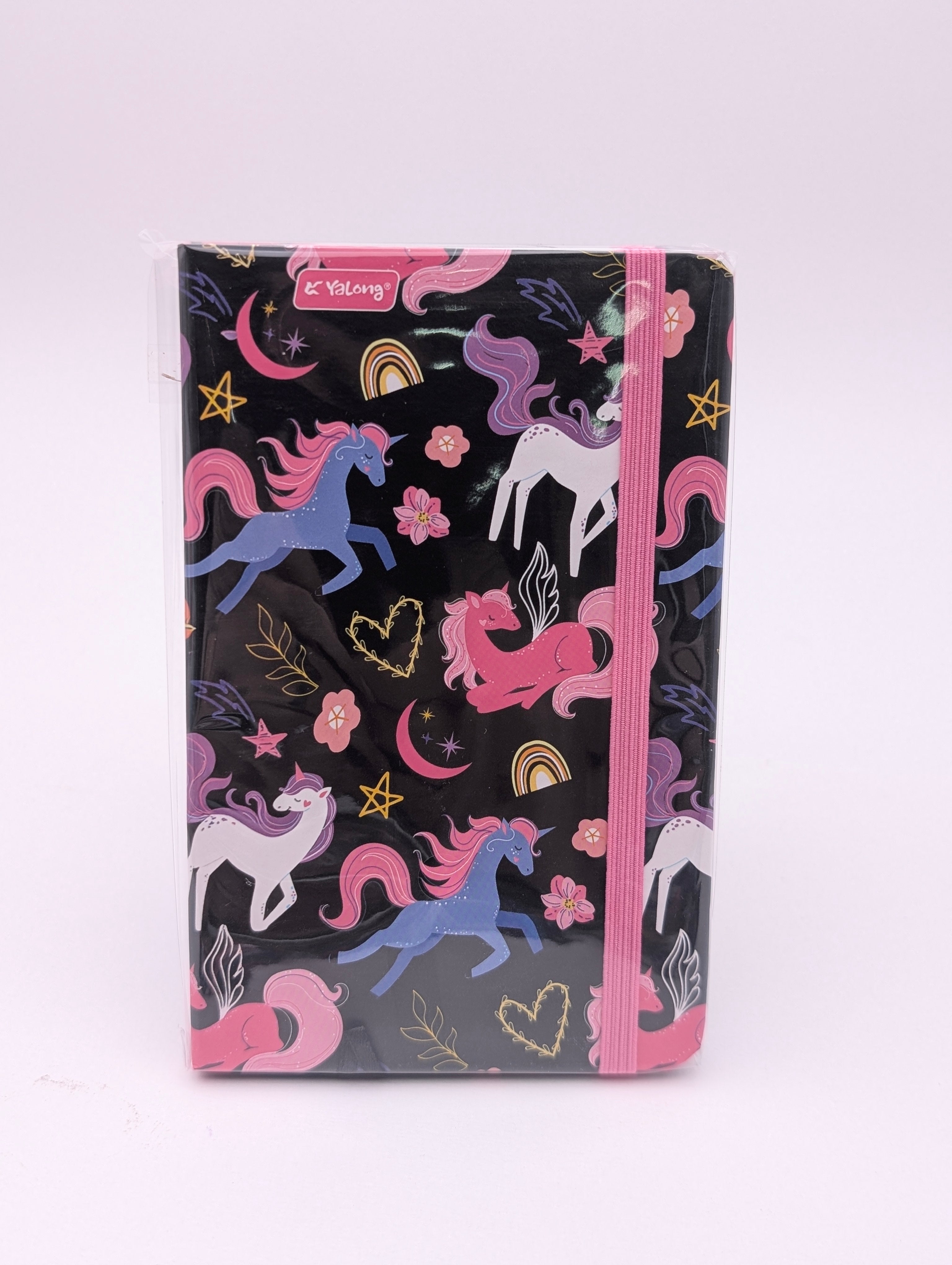MAGICAL UNICORN DIARY DESIGN WITH ELASTIC BAND 🦄