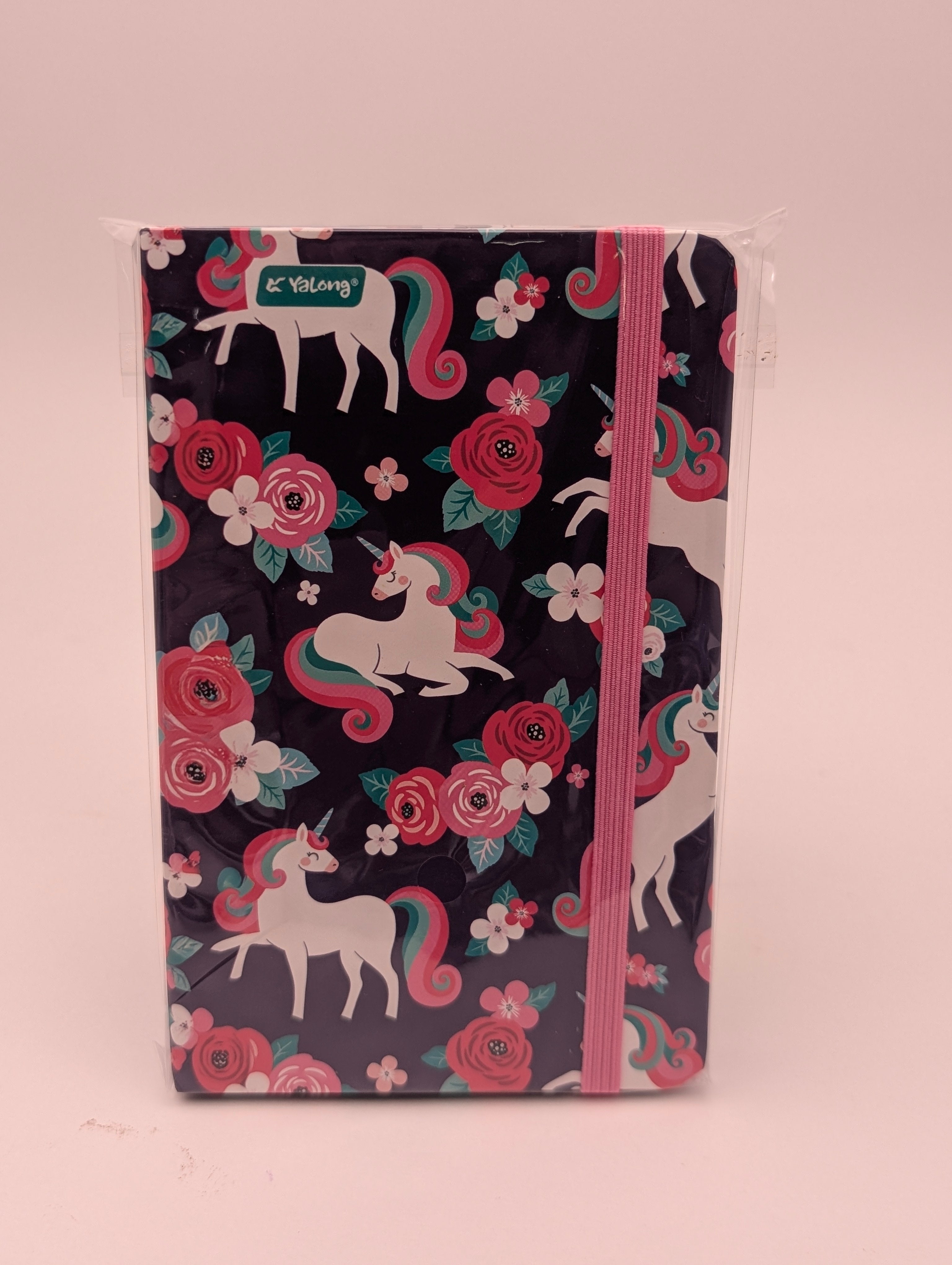MAGICAL UNICORN DIARY DESIGN WITH ELASTIC BAND 🦄