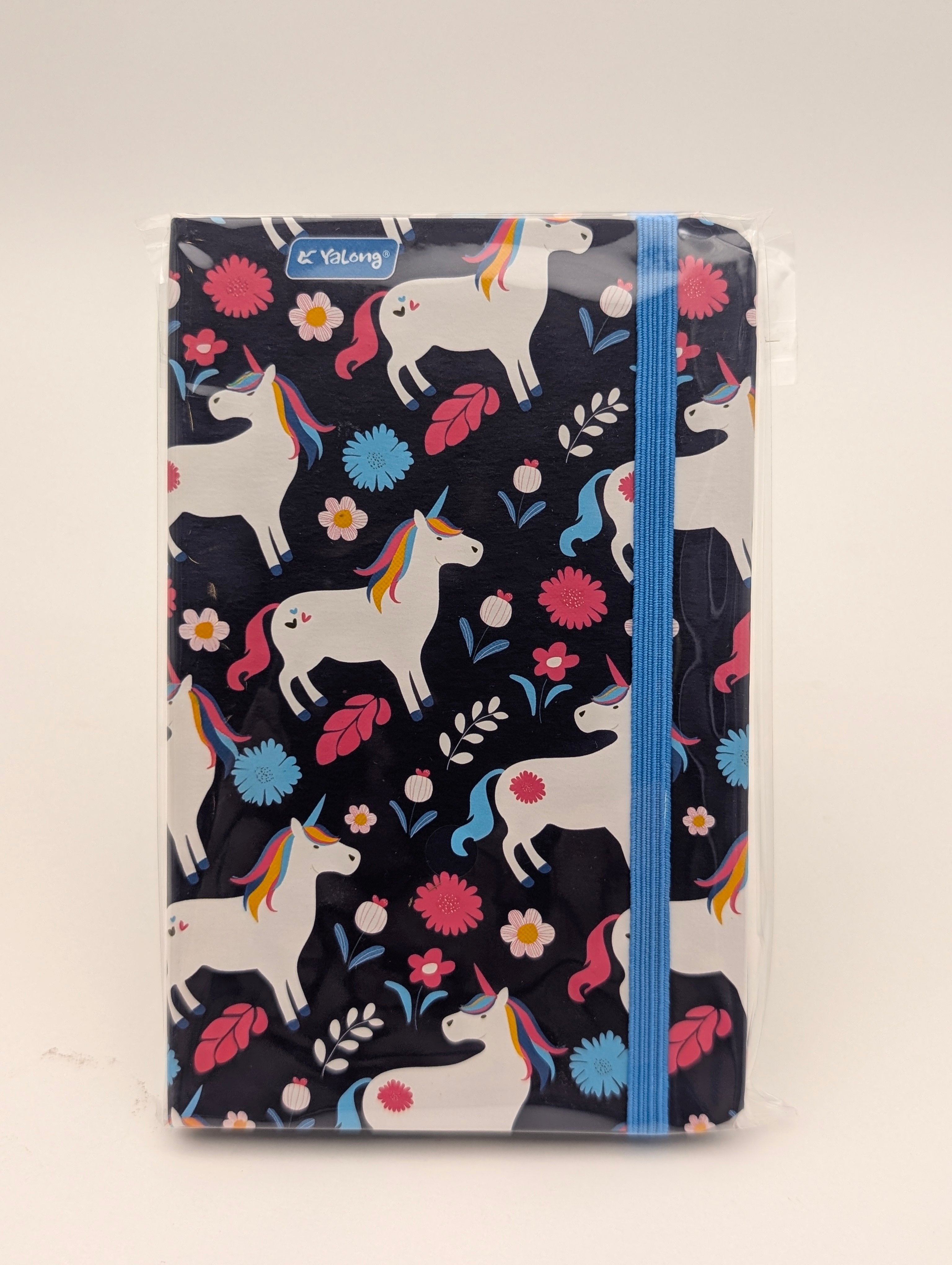 MAGICAL UNICORN DIARY DESIGN WITH ELASTIC BAND 🦄