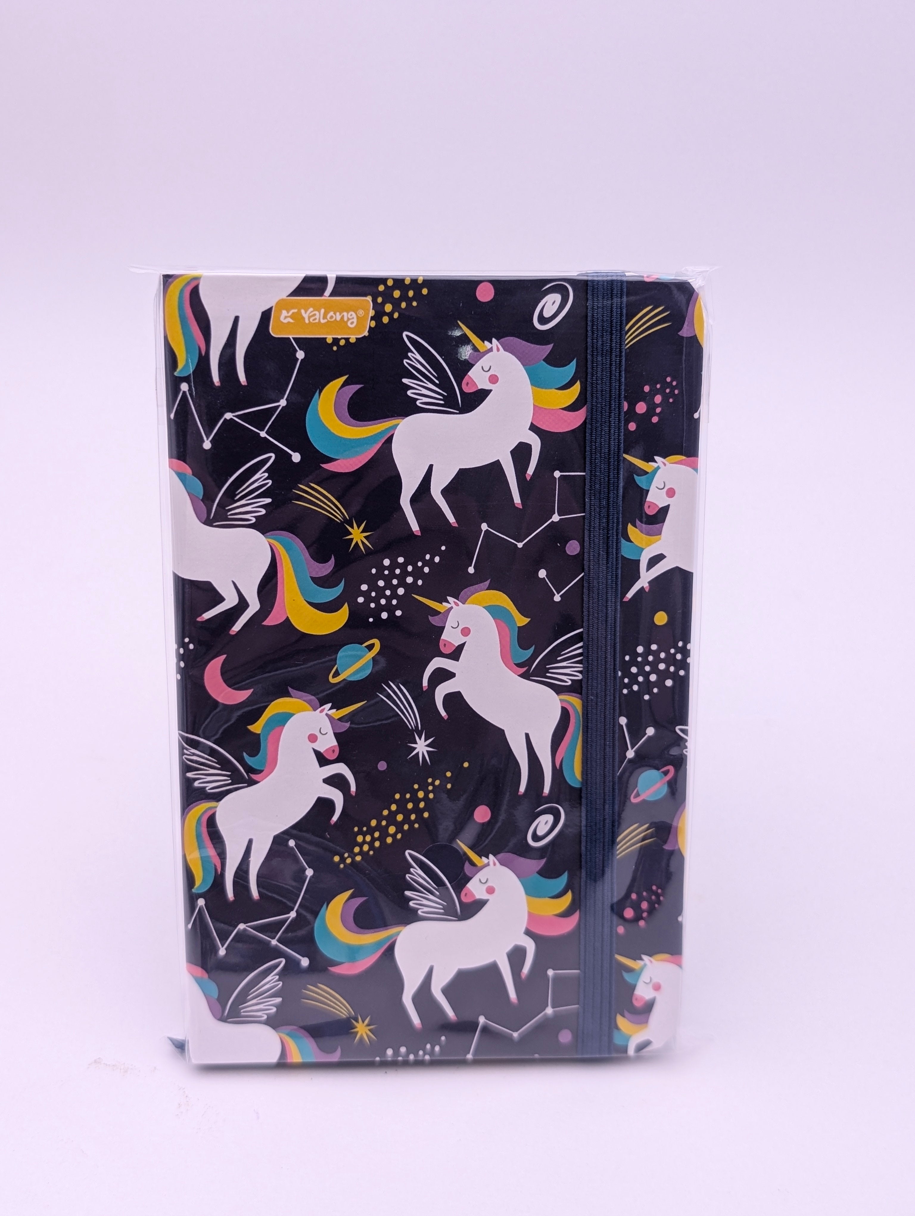 MAGICAL UNICORN DIARY DESIGN WITH ELASTIC BAND 🦄
