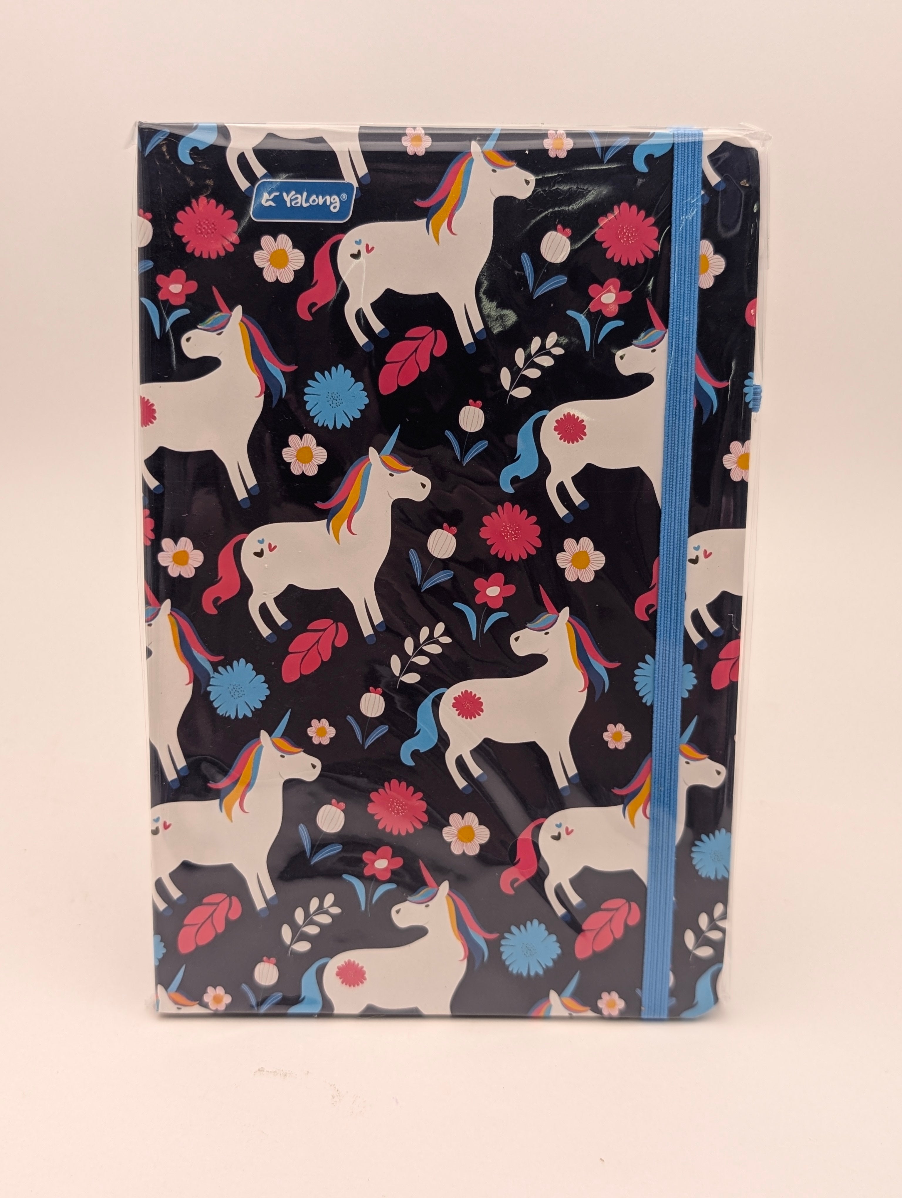 MAGICAL UNICORN DIARY DESIGN WITH ELASTIC BAND 🦄