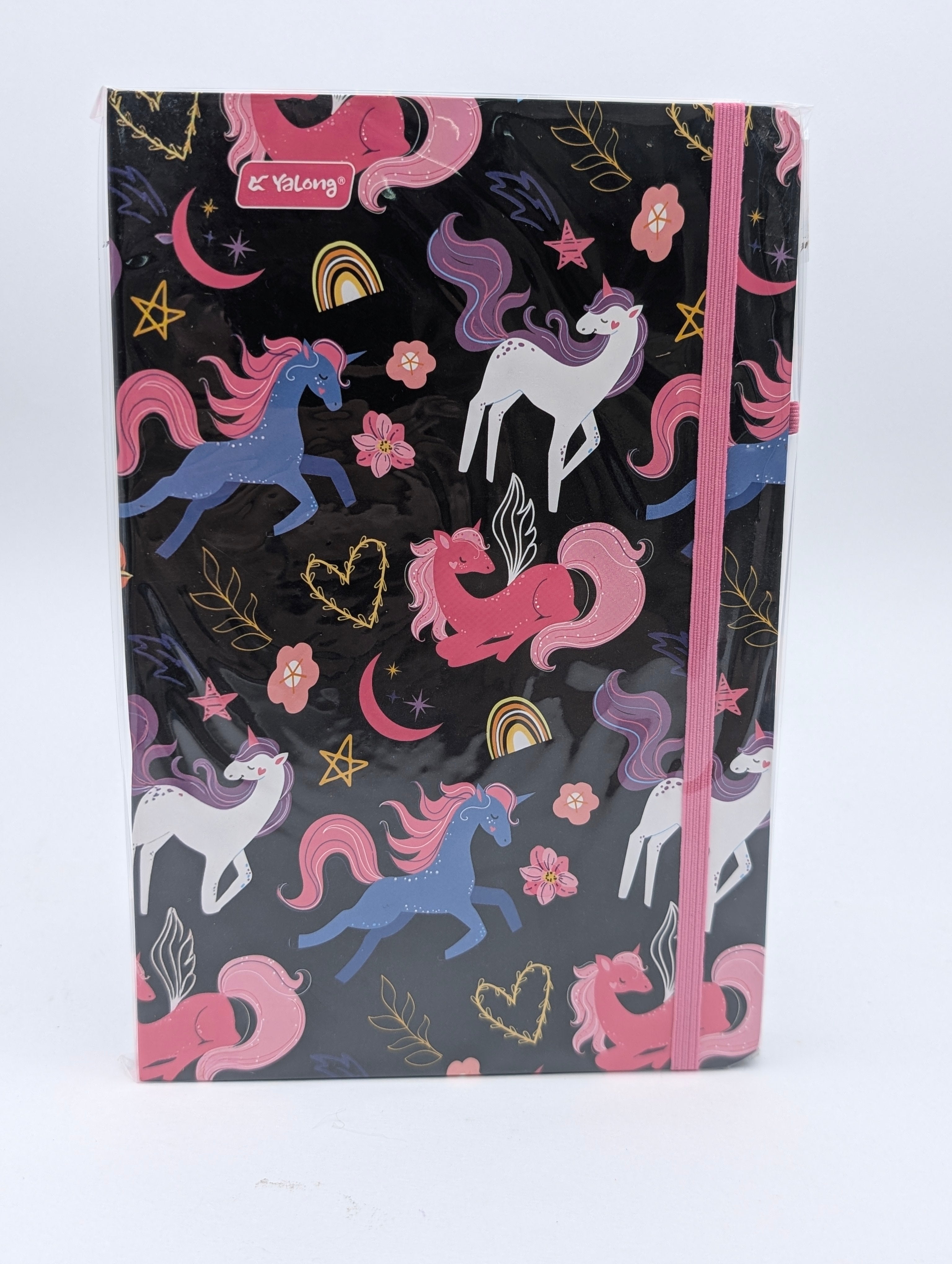 MAGICAL UNICORN DIARY DESIGN WITH ELASTIC BAND 🦄