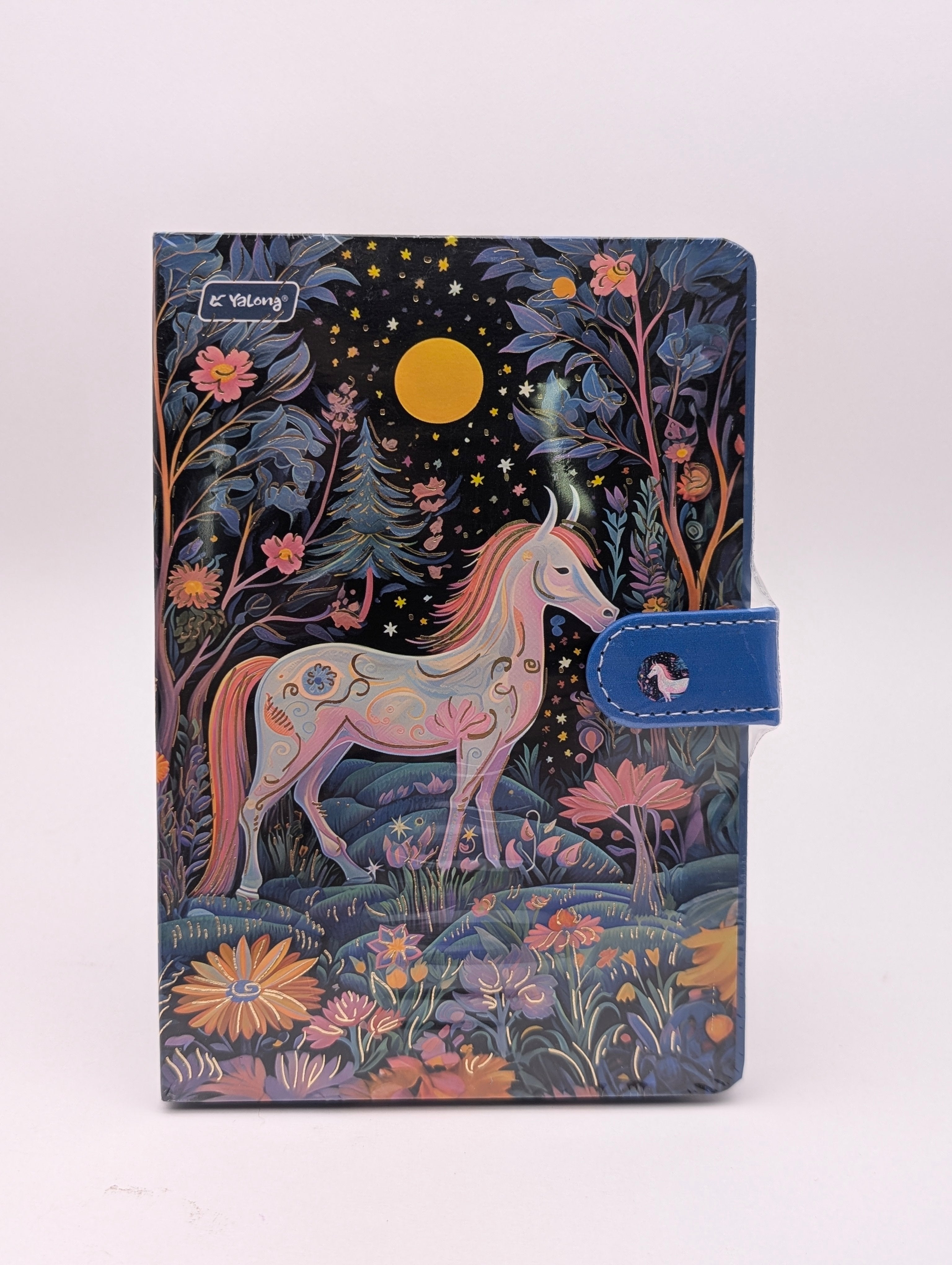 YALONG UNICORN DIARY WITH LOCK STRAP