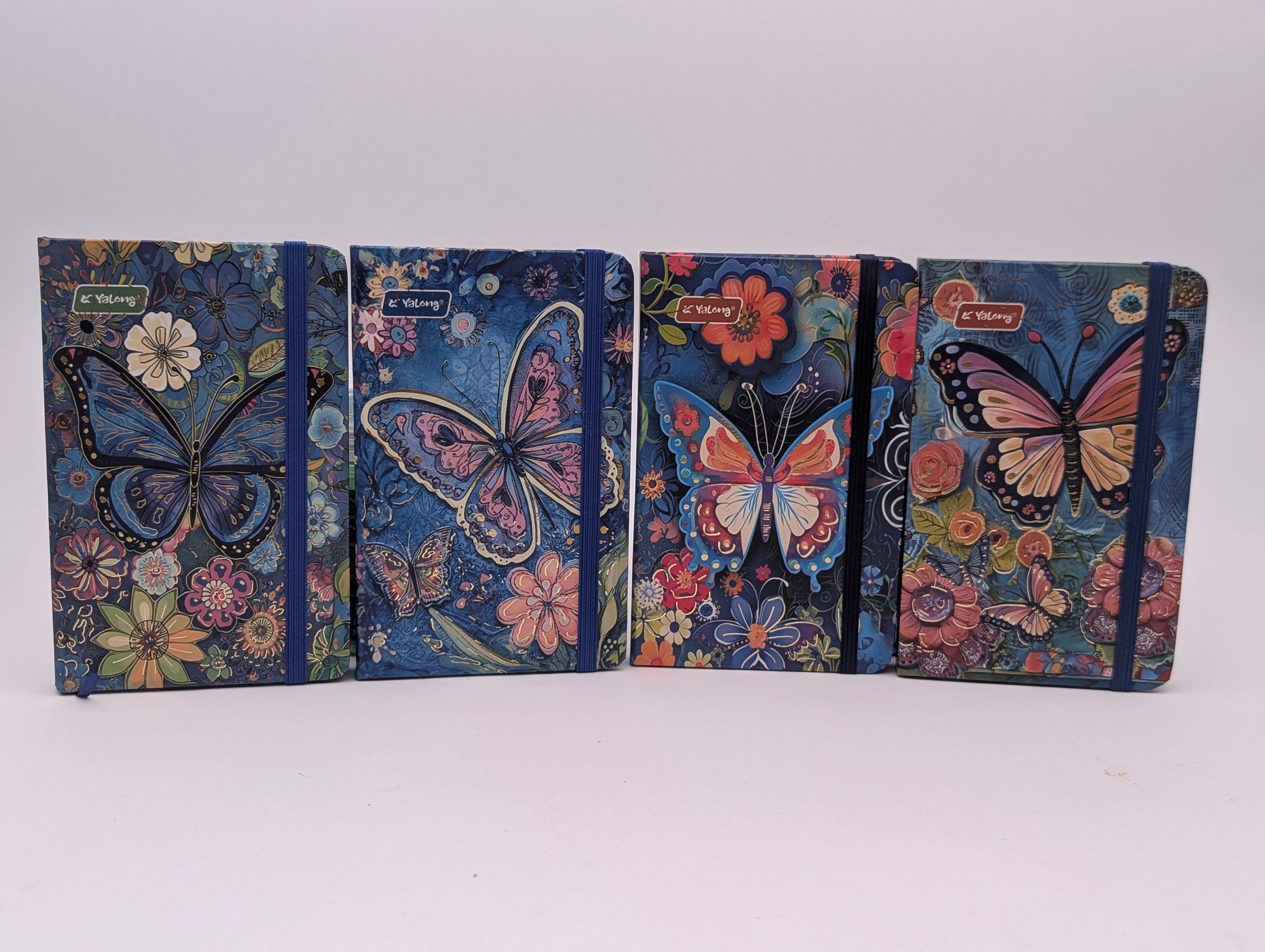YALONG BUTTERFLY DIARY WITH ELASTIC BAND 🦋
