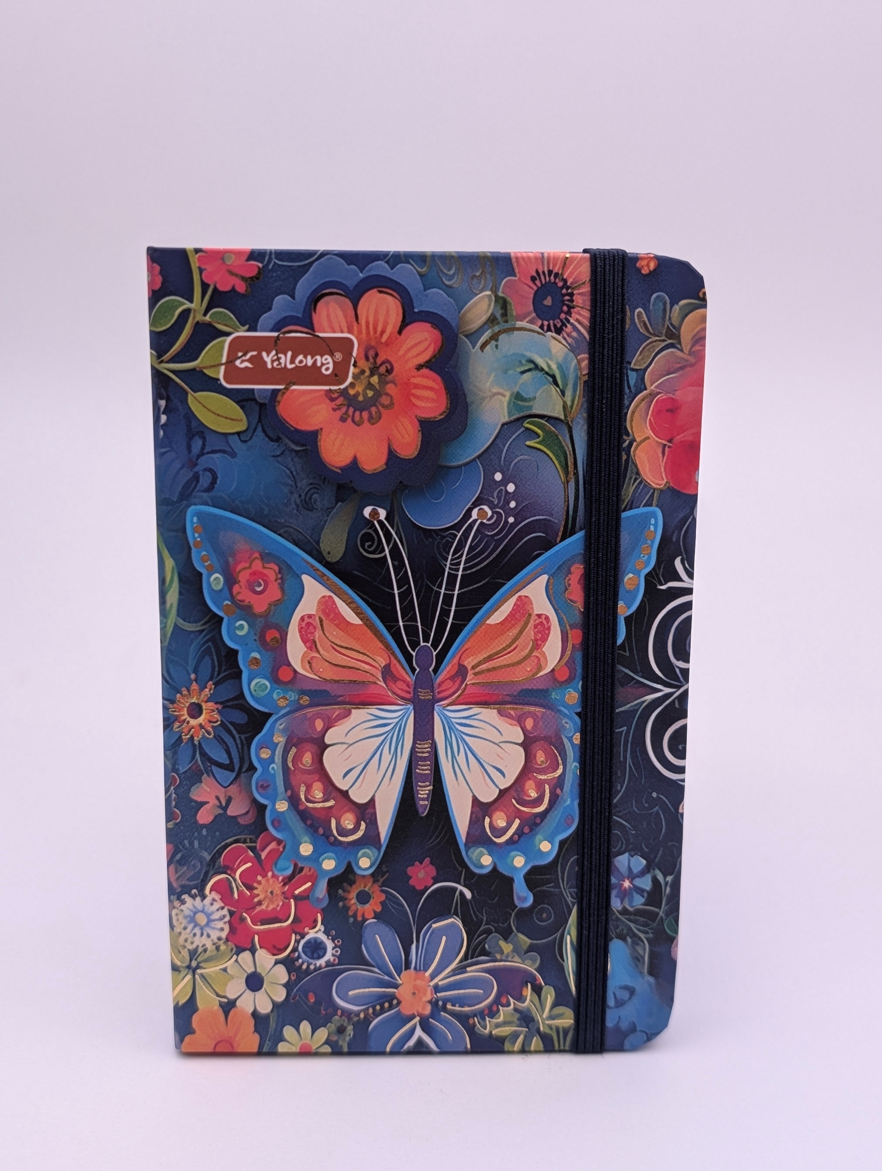 YALONG BUTTERFLY DIARY WITH ELASTIC BAND 🦋