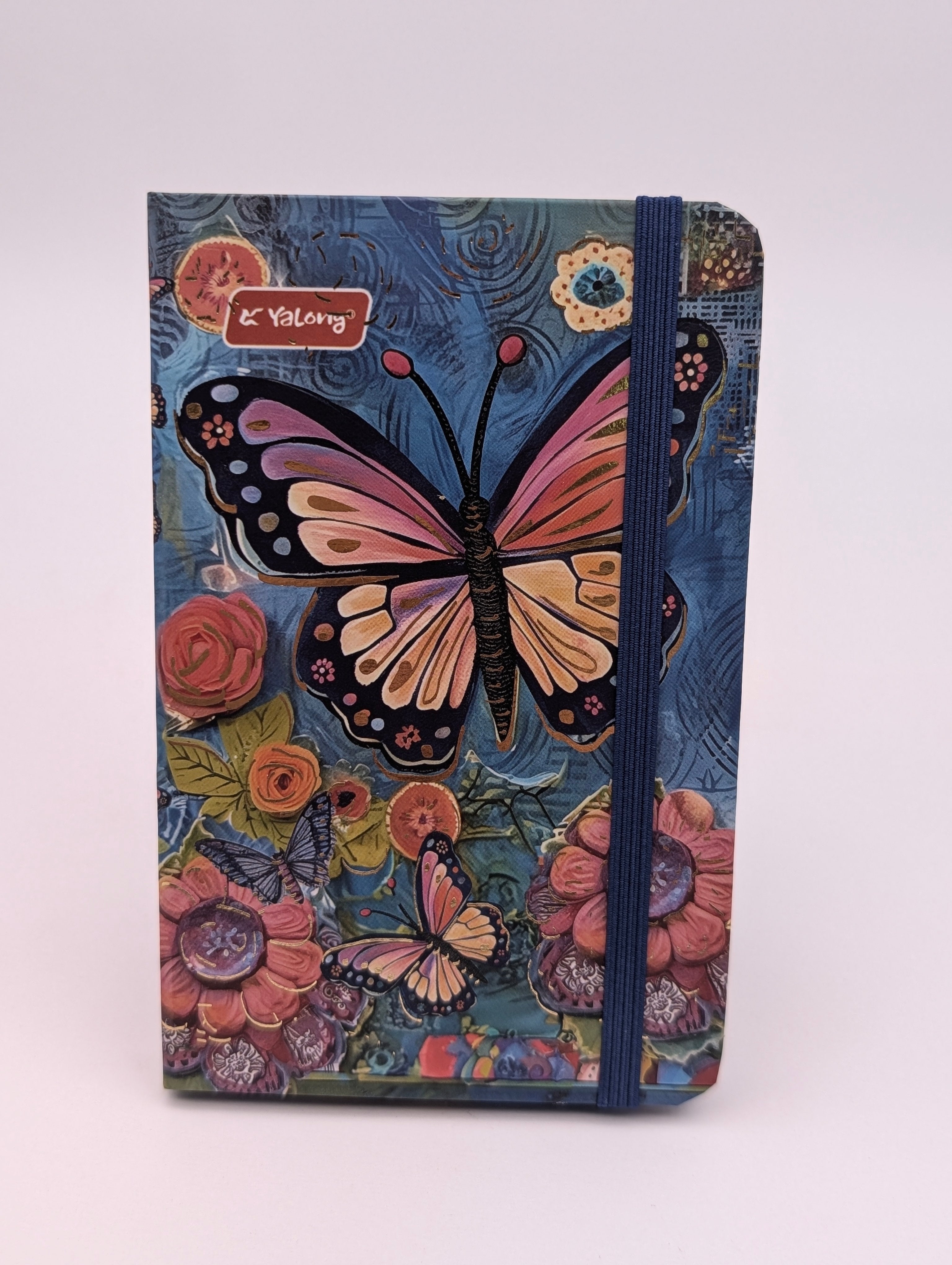YALONG BUTTERFLY DIARY WITH ELASTIC BAND 🦋