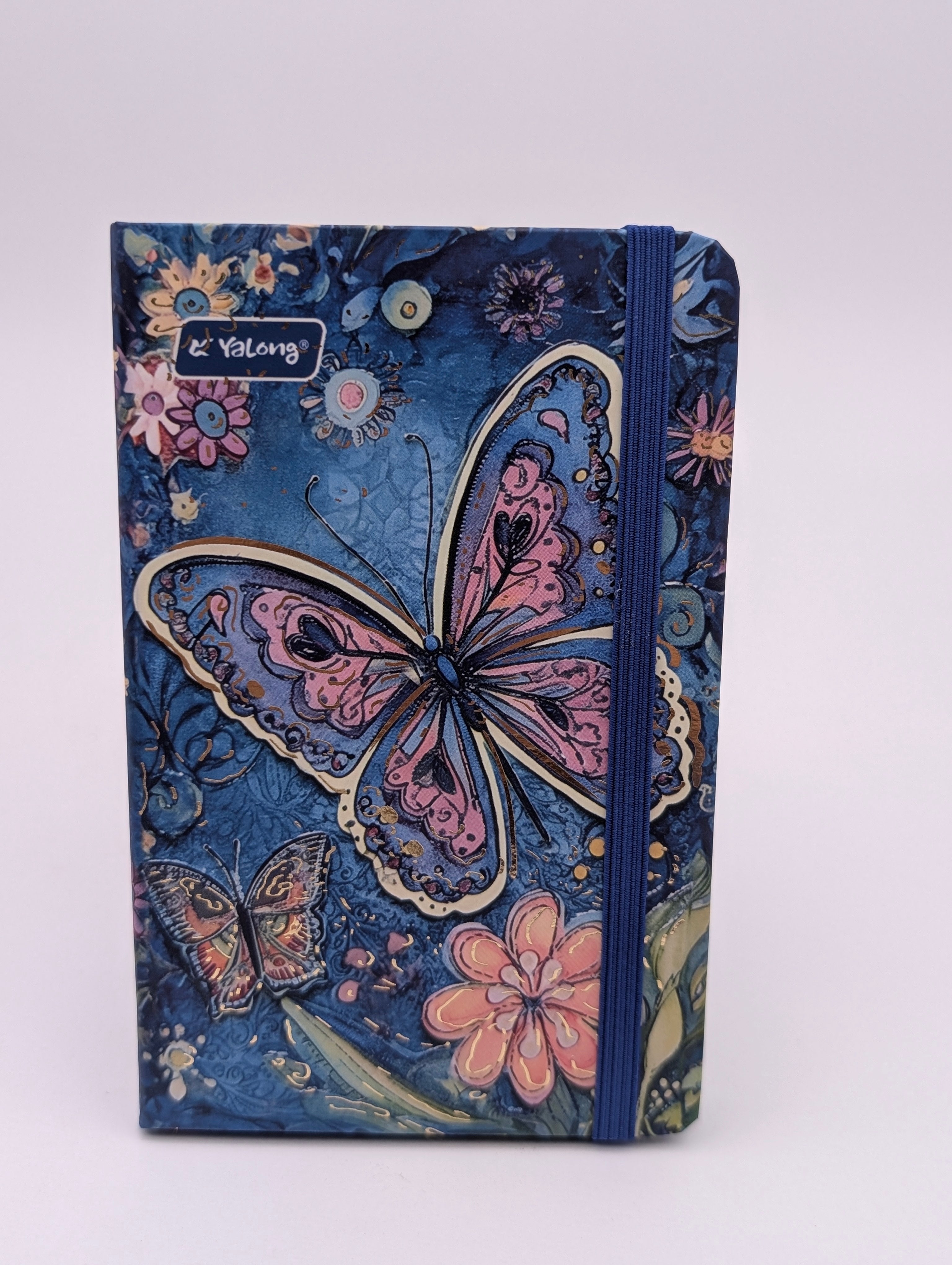YALONG BUTTERFLY DIARY WITH ELASTIC BAND 🦋