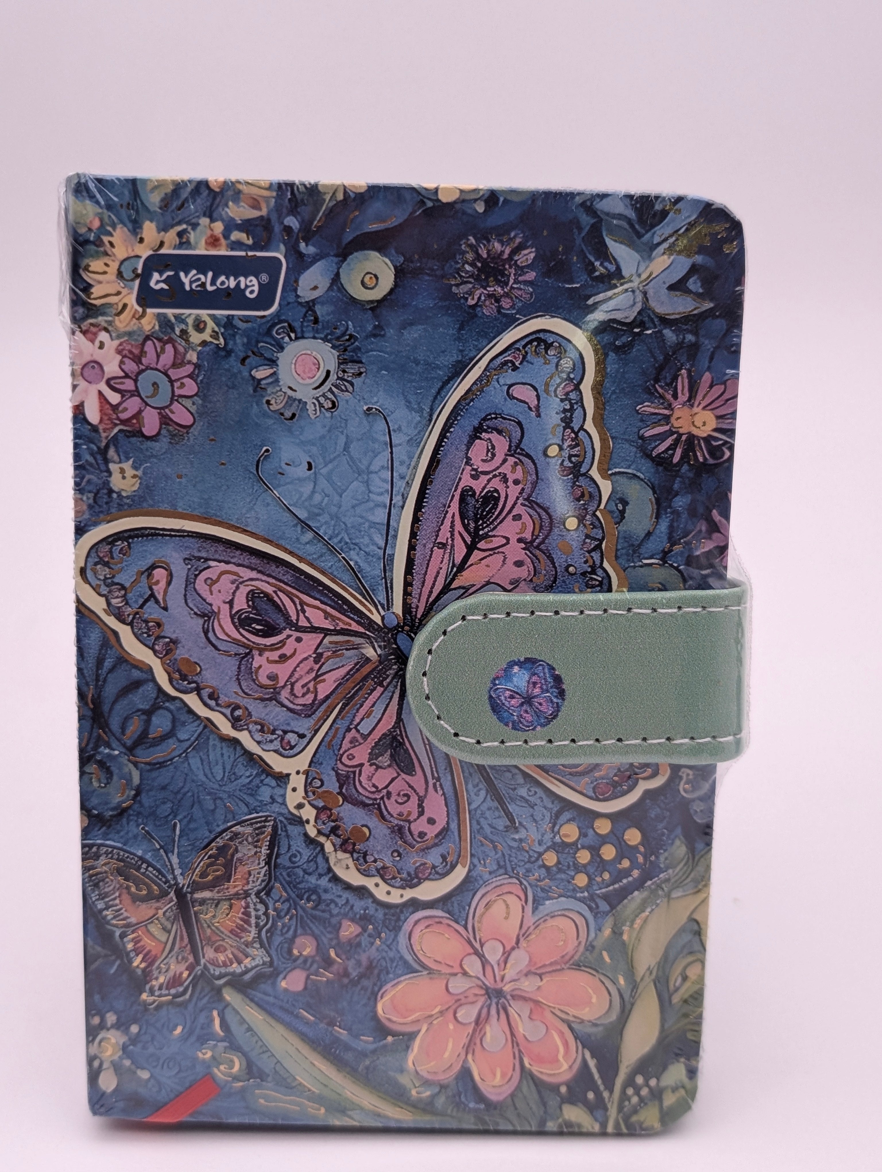 YALONG BUTTERFLY DIARY WITH LOCK STRAP 🦋